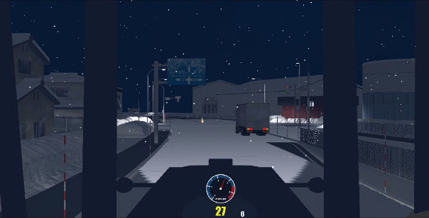 夜間