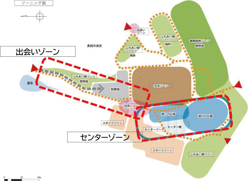 図-3 長岡公園再整備区域