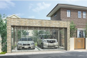 戸建て住宅向けの車庫用シャッター『シングルシャッターS』『ワイドシャッターS』