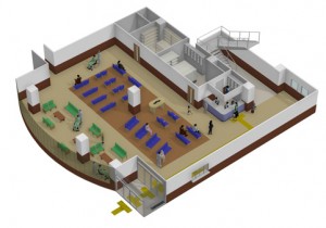 医療施設のレイアウトを3Dで提案できる営業支援ソフト『3D医療施設プランナー』