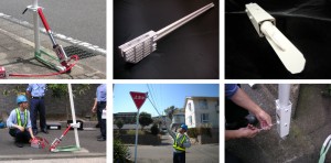 損傷した標識の早期補修により交通安全管理に貢献する『道路標識補修システム』