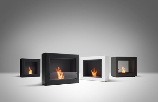 バイオエタノール暖炉「エコスマートファイヤー」より『BLACK FIREBOX』シリーズ発売