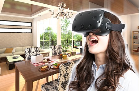   「複数人同時」にVR体験が可能なHMDタイプの住宅プレゼン用VRシステム『ALTA VR-Mini マルチオプション』