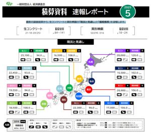 積算資料5月号・速報レポート