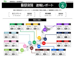 積算資料6月号・速報レポート