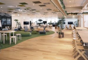 パナソニック ハウジングソリューションズ、商業・オフィス用木質床材「ボアシス 6 mmタイプ」の施工対応範囲を拡充