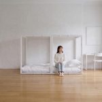 耐震シェルターベッド「TETUNOMA（鉄の間）」