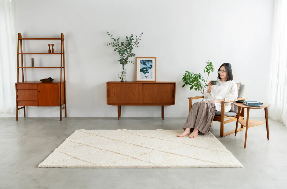 サンゲツ、インド独自の意匠と触感にフォーカスした中高級ラグ「Made in India Collection」を発売