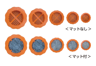 水抜パイプフィルターの詳細