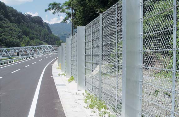 落石防護柵 ロックガードの詳細