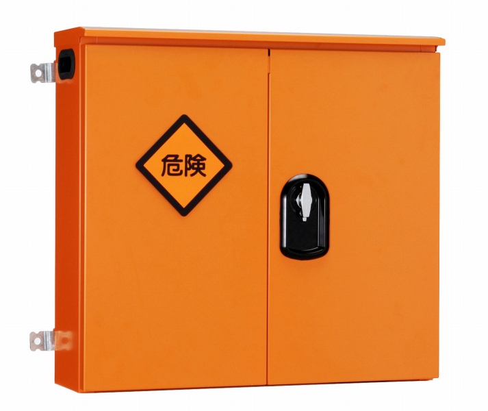 仮設用屋外ボックス(水切防水構造)