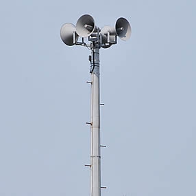 防災行政無線用パンザーマスト