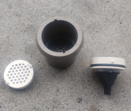 水抜用逆流防止弁