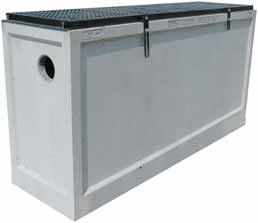 油水分離槽 底付一般型 4連式 OKY 6-12B