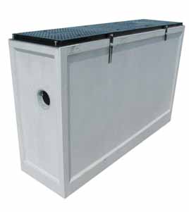 油水分離槽 底付一般型 4連式 OKY 6-15Bの詳細