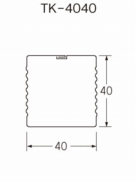 角スタッドTK4040
