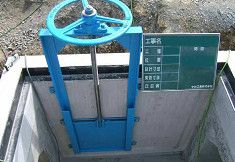 簡易丸形鋳鉄製スライドゲートの詳細