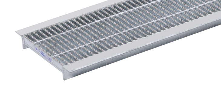 鋼製グレーチング ノンスリップタイプ U字溝ぶた 歩道用細目