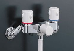 壁付2ハンドル湯水混合水栓〈JIS B 2061〉の詳細