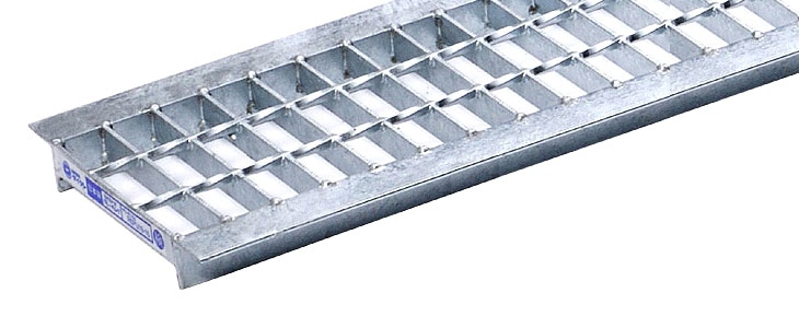 鋼製グレーチング ノンスリップタイプ U字溝ぶた 歩道用の詳細