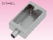 サンパイプ ねじ付サンパイプ用 スイッチボックス 1個用1方出 LTCS