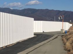 仮囲い カラー安全鋼板の詳細