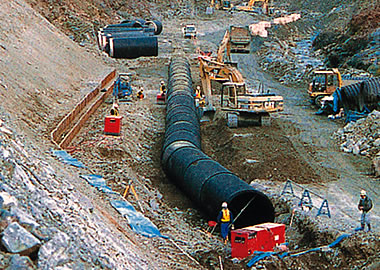 耐圧ポリエチレンリブ管 90°曲管 F30形〈JIS K 6780〉の詳細