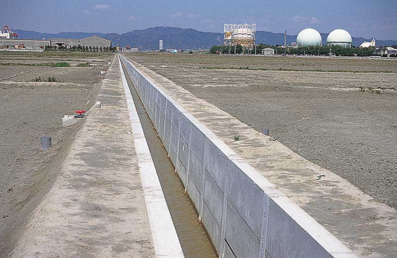 プレハブ水路 B型アーム