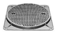 鋳鉄製マンホールふた 簡易密閉形