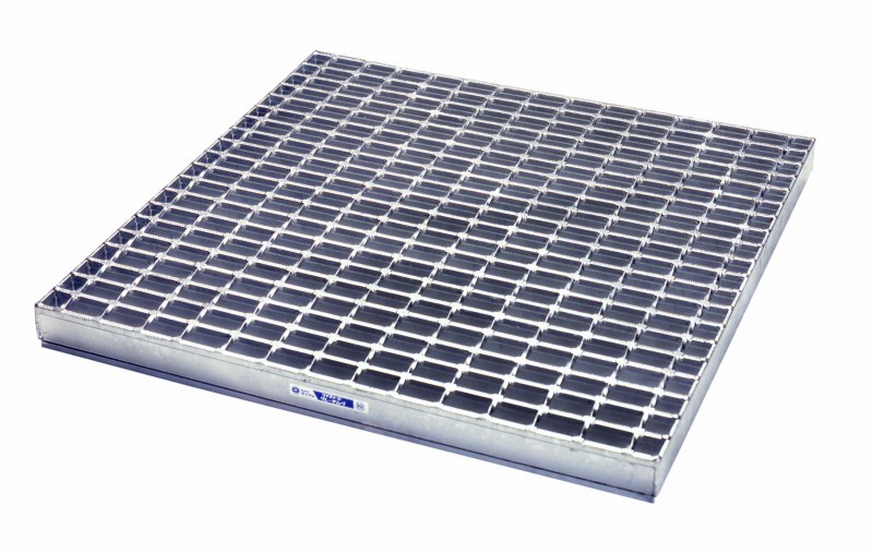 鋼製グレーチング ノンスリップタイプ ますぶた 落込式(鎖付)の詳細