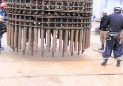 ガンパイル工法（先行削孔不要の岩盤杭打ち工法）｜積算資料