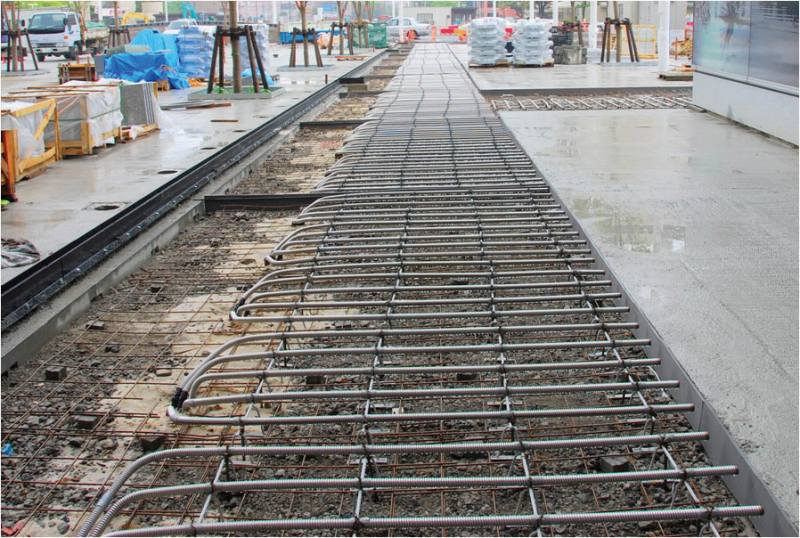 地中熱ヒートパイプ融雪の詳細