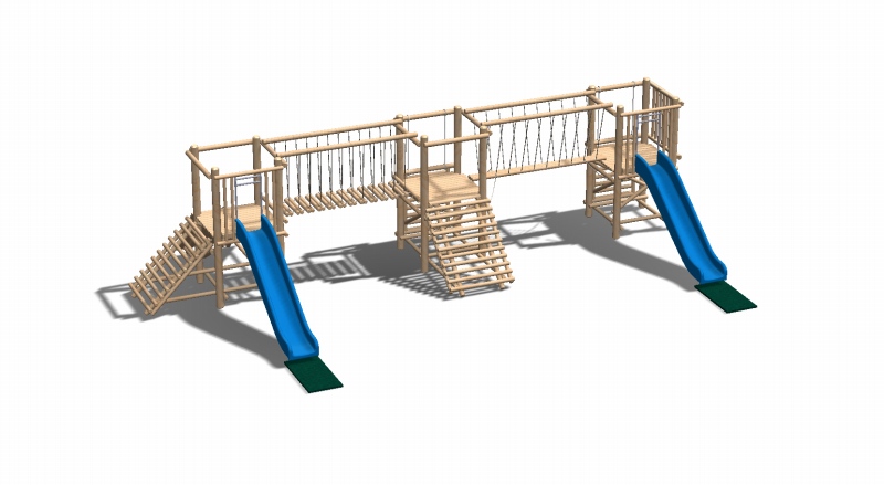 木製遊具 そうぞう システムD Lの詳細