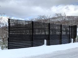 風向変換型高性能防雪柵の詳細