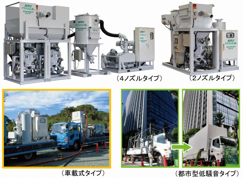 循環式ブラスト工法の詳細