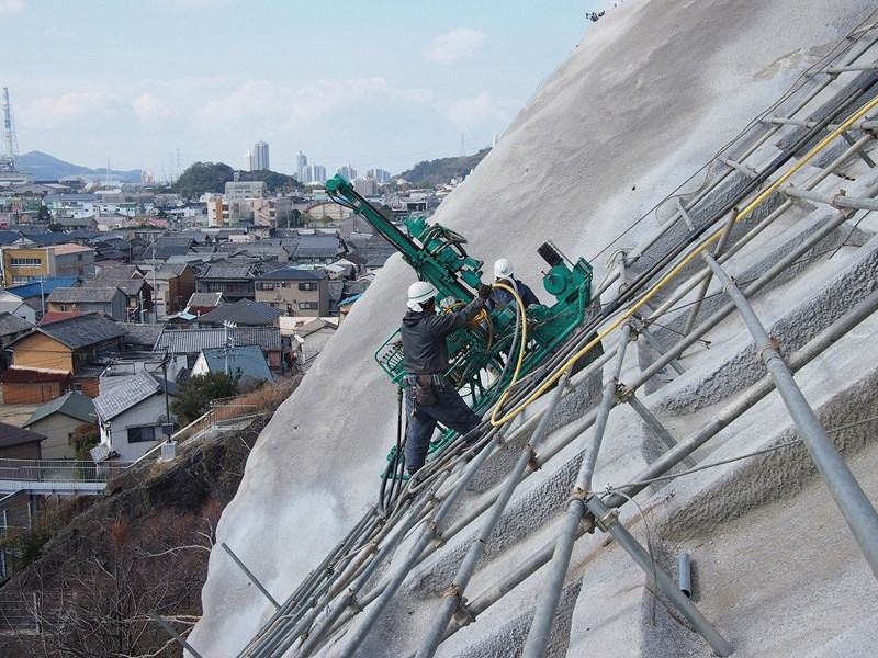 スパイダードリリング工法・無足場タイプの詳細