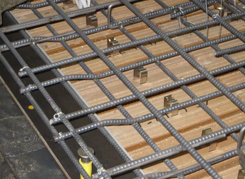 タイルクリップを使用したPCa板の詳細