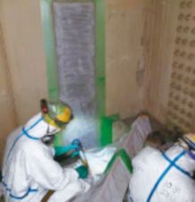 バキュームブラスト工法