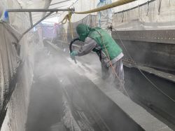 塩分除去洗浄による戻り錆び対策工法の詳細