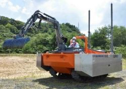 水陸両用小型作業船の詳細