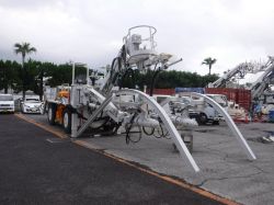 ロータリーキャッチャー仕様エレクター付コンクリート吹付機の詳細