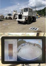 フルラジアル式カメラシステム搭載の建設機械の詳細