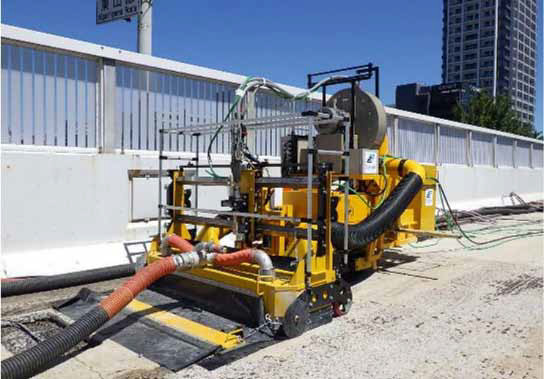 移動式オートチッパー工法