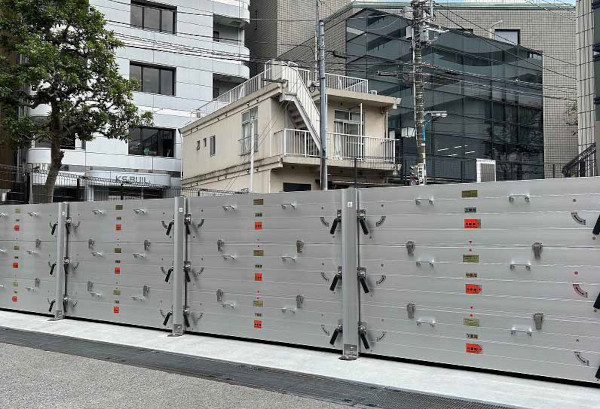 軽量アルミ止水板