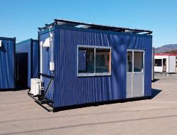 太陽光発電型ユニットハウス