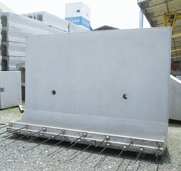 鉄筋コンクリートL型水路の詳細