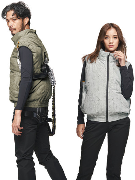 The tough 空調風神服 チタンベストの詳細