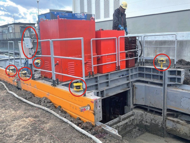 オープンシールド工法用の自動測量システムの詳細