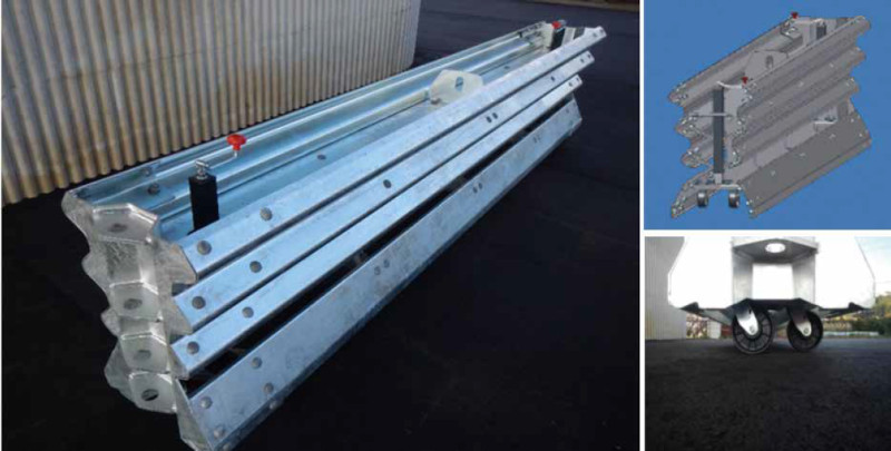 移動式鋼製防護柵