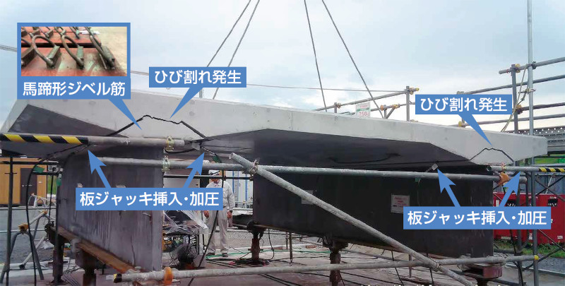 板ジャッキを活用した既設床版撤去工法の詳細